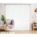 GARDINESTAN JUNG CFO GmbH Gardine Weiße,halbtransparente Vorhänge mit Kräuselband und Bleibandabschluss, Faltenband, transparent, Store 300 cm x 170 cm