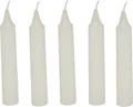 small foot 4429 - Kerzen, weiß, 36 Stück, ca. 6,5 x 1 cm