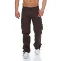 Big Seven Cargojeans Big Seven Brian Cargo Hose Comfort Fit Herren Jeans Hose braun W42/L32