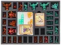 Feldherr Schaumstoff-Set mit Kartenhalter kompatibel mit HeroQuest (2021): Die Geisterkönigin + Die Prophezeiung von Telor - Grundspielbox - Schutz für Modelle
