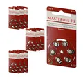 MASTERLIFE HÖRGERÄTE BATTERIEN Typ 312 PR41 braun A312 Batterie (60)