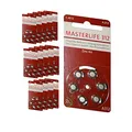 MASTERLIFE HÖRGERÄTE BATTERIEN Typ 312 PR41 braun A312 Batterie (90)
