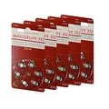 MASTERLIFE HÖRGERÄTE BATTERIEN Typ 312 PR41 braun A312 Batterie (30)