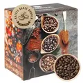 Corasol Premium Flavoured Coffee Kaffee-Adventskalender mit 24 aromatisierten Kaffee-Kreationen, ganze Bohnen für Genießer (240 g)