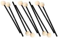 5x XDrum MM3 Xylophonschlägel - Lieferung im Paar - Vibraphonschlägel mit Länge: 28,5cm - Kopf aus Holz - Kopfdurchmesser: 2,3cm - Holzkopf
