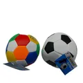 alldoro 63094 Softball Ø 10 cm 12er Set Ø 10 cm, 6 Bälle in bunt & 6 Spielbälle