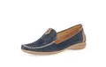Gabor Damen Mokassins, Frauen Slipper, Mokassins,Night-Blue,Off-White,Oliv,offen,Ultra-Light,Visone,Amazon,breite,Blue/new Whisky,42 EU / 8 UK