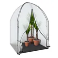 Bio Green Überwinterungszelt für Pflanzen ICEDOME | 3-lagige, UV-beständige Luftpolsterfolie | Robustes Rahmengestell | B 120 x T 120 x H 183 cm