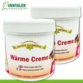 2 x 200 ml Wärme Creme extra heiß Nacken Schulter Rücken Inntaler Naturprodukte