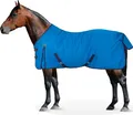 Equinate wasserdichte Regendecke Springfield mit Fleeceinnenfutter 125cm Cobalt
