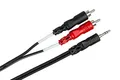 Hosa CMR-203, Stereo Breakout, 3.5 mm TRS to Dual RCA, 3 ft