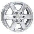 1x ALUTEC TITAN polarsilber 7.0Jx16 6x114.3 ET45