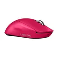 Logitech PRO X Superlight 2 Magenta Gaming Maus, Kabellose LIGHTSPEED Technologie, Hero 2 Sensor, 44.000 DPI, 8000Hz