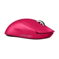 Logitech PRO X Superlight 2 Magenta Gaming Maus, Kabellose LIGHTSPEED Technol...