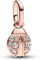 Pandora Kettenanhänger ME Glücks-Marienkäfer Mini-Charm-Anhänger 783043C01 Anhänger