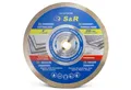 S&R Diamanttrennscheibe 200 x 25,4 x7mm (1,6 mm extra dünn), Trennscheibe für sauberes Trennen, Ø 200 mm, von Fliesen, Porzellan, Keramik, Feinsteinzeug, Granit, Marmor