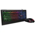 Tt eSPORTS Challenger Combo RGB Maus und Tastatur Set schwarz, USB, DE