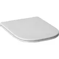 Ramm Toilettensitz kompatibel mit Kolo Traffic, WC Sitz aus antibakteriellem Duroplast, Toilettendeckel mit Absenkautomatik Soft Close - Weiß