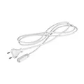 ledscom.de Netzkabel von Eurostecker Typ C auf Stecksystem Spider, 1,5 m, weiß