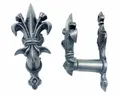 Waffenhalter Wandhalter ausziehbar Pistole Gewehr Fleur de Lys Lilie