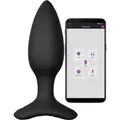 Lovense Hush 2 App-Gesteuerter Analplug Small 12 cm - Schwarz