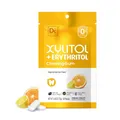 DC24 DAILY CARE Xylit Kaugummi mit Erythrit, Vegan, Aspartamfrei, Glutenfrei & Diabetikerfreundlich Zuckerfreier Kaugummi Mit frischem Frucht-Geschmack, 50 Stück (1er Pack)