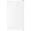 homeX Gefrierschrank, Tiefkühlschrank klein - 87L Nutzinhalt, 4-Sterne Gefrieren, Freezer kompakt, Gefrierschränke freistehend, Temperaturregelung, wechselbarer Türanschlag, leise, weiß, FS871E-W