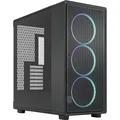 Fractal Design epoch xl tg rgb midi tower behuizing (zwart | 2x u