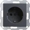 10x Gira Schutzkontakt Steckdose Wandsteckdose System 55 UP 418828 anthrazit