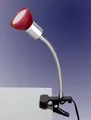 Rote LED Klemmleuchte mit flexiblem Hals, 340x61x90mm, 220 Lumen