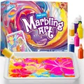 Wasser Marmorierfarbe für Kinder,Magic Marbling Paint Art für Mädchen ab 612 ...