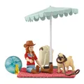SCHLEICH Spielgebäude Horse Club Ausflug zum Badesee