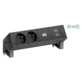 Bachmann DESK2 2xCEE7/3 1xUSB A&C 22W (2x, CEE 7/3, USB-A, USB-C) (902.965)