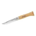 Opinel No 06 Edelstahl Taschenmesser Inox Klappmesser 7cm Klinge Buchenholz