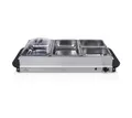 Tristar Warmhalteplatte Tristar BP-6285 Buffet Server – 2x 2,4 l Kapazität – Warmhaltefunktion, 2 x 2.4 L + 2 x 1 L Kapazität - Warmhaltefunktion