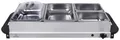 Tristar Buffet Servierer Heizplatte Edelstahl 300W Buffetwärmer Warmhaltesch15