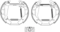 Textar 84044705 Bremsbackensatz für SEAT SKODA VW