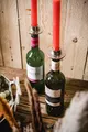 MichaelNoll Flaschenkerzenhalter Kerzenhalter Bottle Flasche Kerzenständer 5er / 10er / 20er / 50er Set (10 St)
