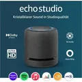 Amazon Echo Studio, Farbe:Schwarz - Schwarz