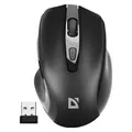 Defender Mysz Prime Mb-053 Rf Silent Czarna Optical (Kabellos) (52053)