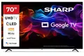 70 Zoll 4K QLED Fernseher Google TV Harman Kardon Dolby Vision - Sharp 70HP5265E