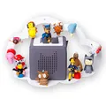moin minis Wolke Weiß für Toniebox magnetisches Regal kompatibel mit 20 Tonie Figuren und Tonie Box Wolkenregal für Kinder Hörfiguren Tonies Tigerbox Magnetregal Kinderzimmermöbel