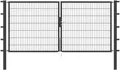 Alberts Zaundoppeltür Flexo, 300 cm Breite (150cm + 150cm), in versch. Höhen