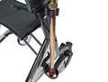 Bischoff & Bischoff Stockhalter für Alevo Rollator, Schwarz