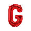 Folienballons Buchstaben Rot - 40/80/100 cm für Geburtstag Hochzeit Party Dekoration Happy Birthday JGA Geschenk Luftballon Abschluss Riesenballon ABI groß XXL klein Black Jungen (80 cm - G)