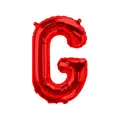 Folienballon Buchstaben 40 cm 80 cm Rot Luftballon Geburtstag Alphabet A-Z Feier