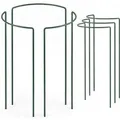 TTL GARDEN Strauchstütze 70x40cm 3er Set Pflanzenhalter für Stauden Sträucher Rosen Rankhilfe aus Metall