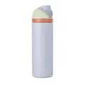 Owala FreeSip Isolierte Edelstahl Trinkflasche mit Strohhalm, 710 ml – BPA-frei, optimal für Sport, Fitness, Outdoor und Reisen, Beach House