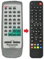 Fernbedienung geeignet für PANASONIC SA-AK44