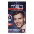 Schwarzkopf Men Perfect Anti-Grau Tönungs-Gel Stufe 2, 70 Natur Dunkelbraun, 1er Pack (1 Stück)